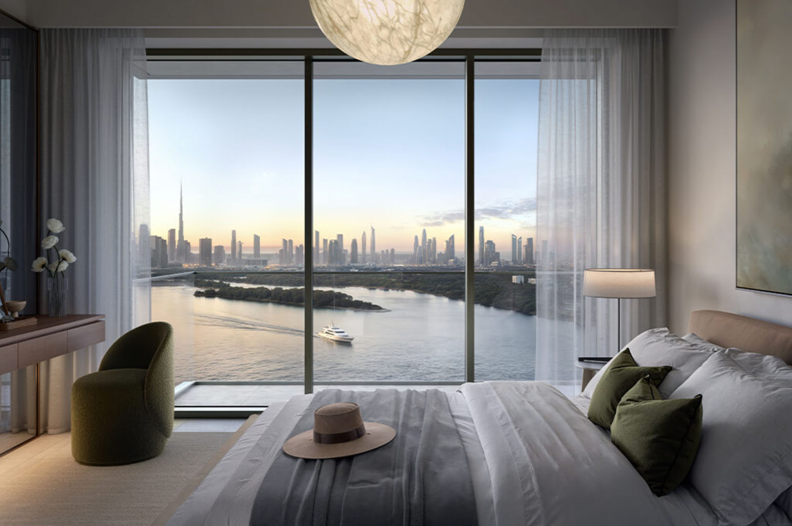 Creek Bay 6 Creek Bay at Dubai Creek Harbour Bedroom