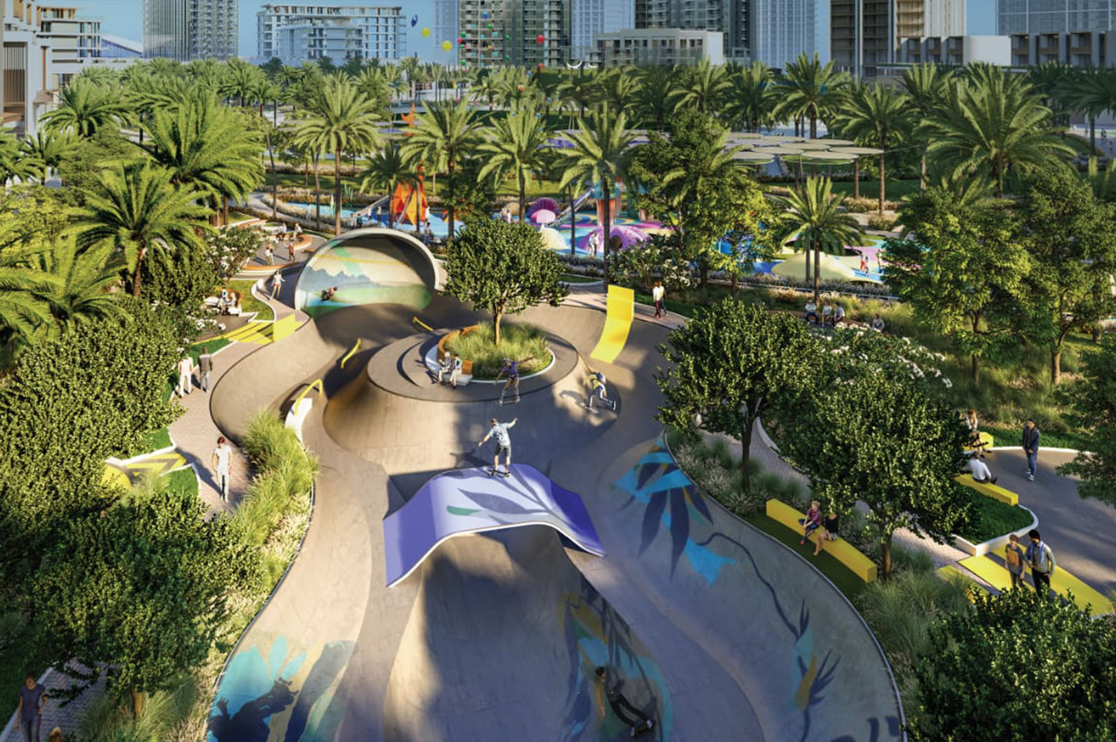 Creek Harbour 10 Creek Haven in Creek Harbour Dubai Skate Park